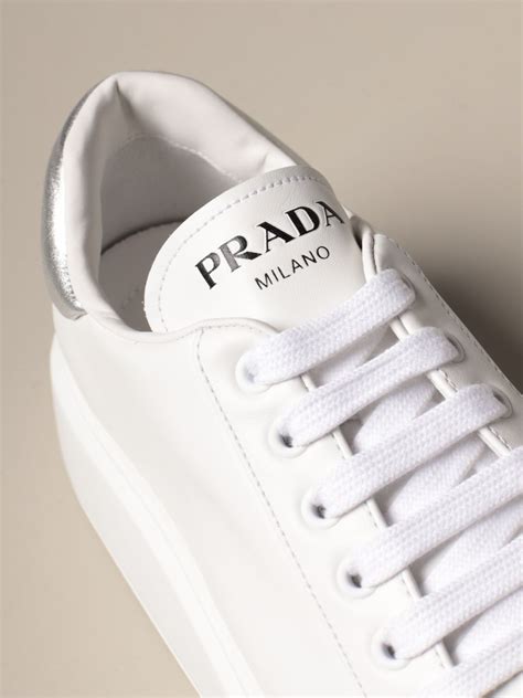 prada milano sneakers white|prada milano shoes men.